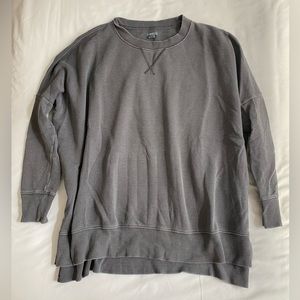 Aerie - Gray Oversized Pullover - Small